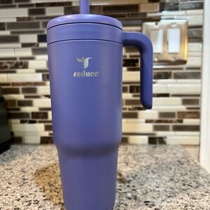 Reduce Purple Tumbler with Handle